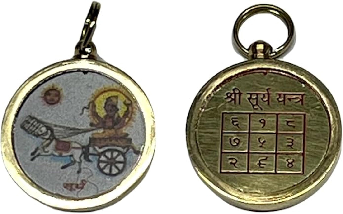 AWAKEN YOUR KUNDALINI Surya Yantra for Sun - Navagraha Navgrah Yantra - Retrograde Planet Protection Amulet - Rashi Yantra