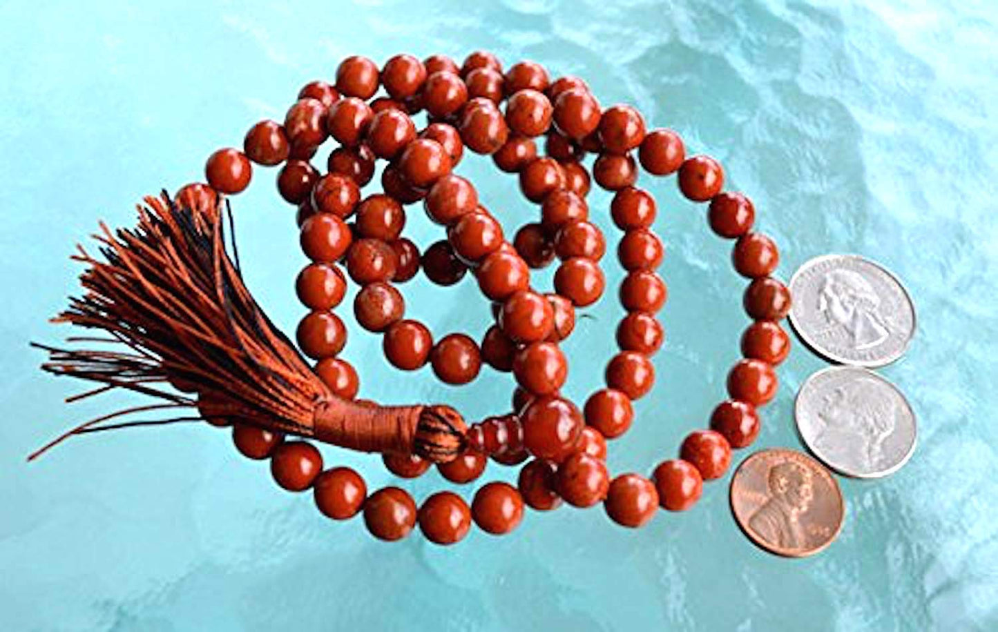 Grounding & Vitality Red Jasper Mala Necklace