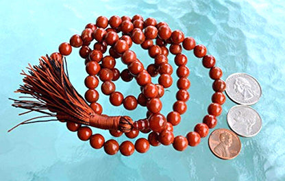 Grounding & Vitality Red Jasper Mala Necklace
