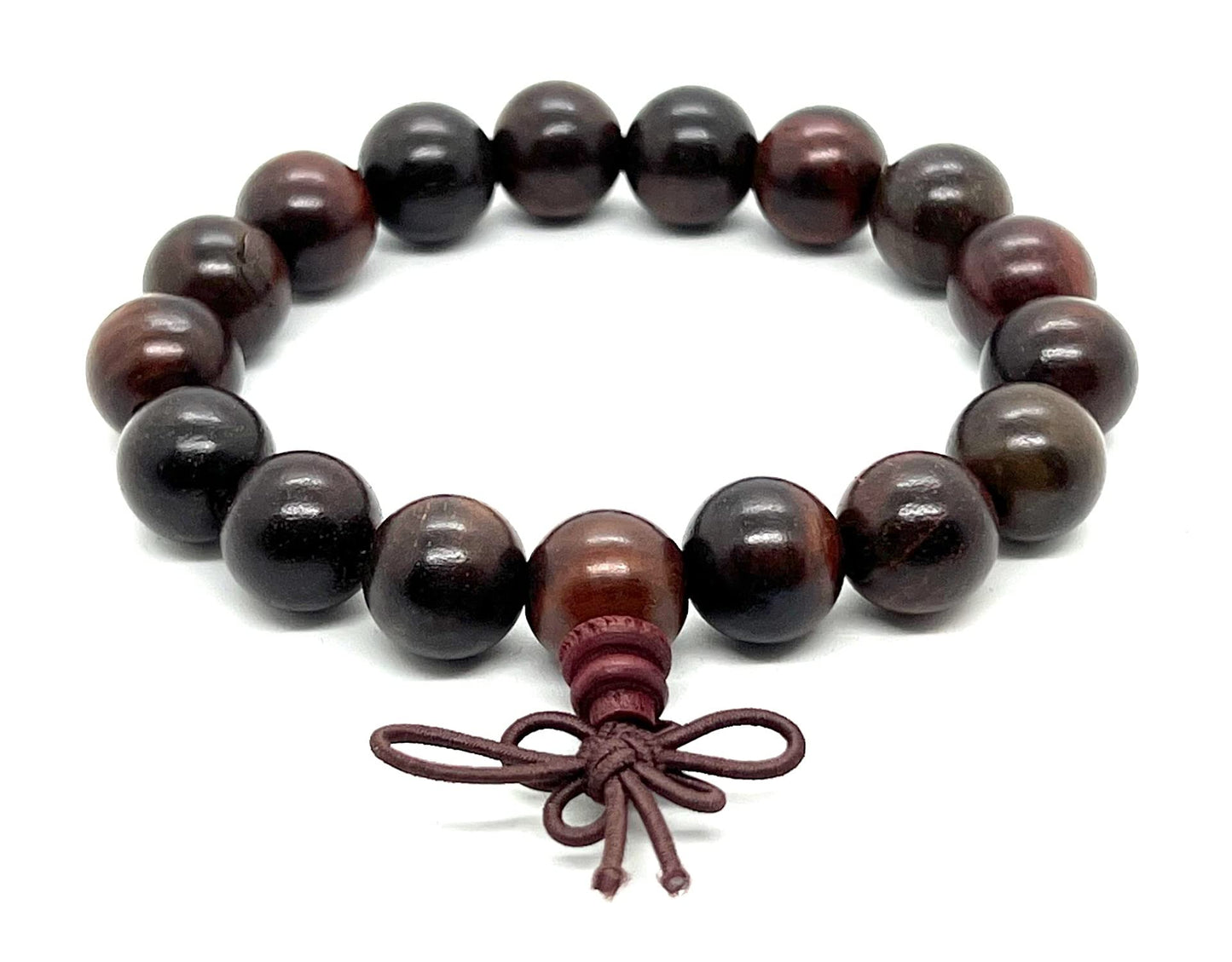 Rosewood Mala Bracelet | 12mm Beads | ARANYA Collection