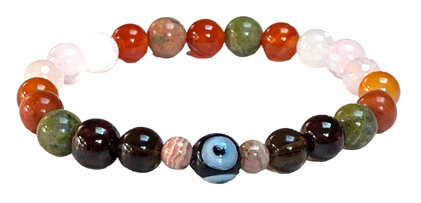 Fertility Support Stretch Bracelet | Crystals for Balance & Well-Being | AYK