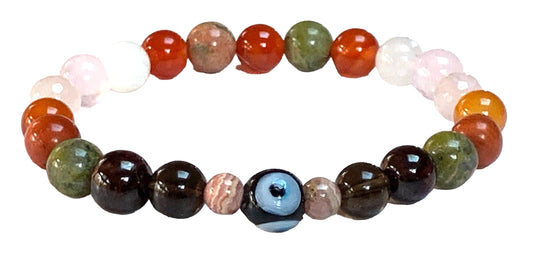Fertility Support Stretch Bracelet | Crystals for Balance & Well-Being | AYK