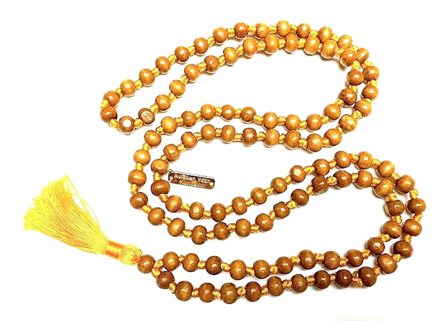 Hand-Knotted Tulsi Mala Beads Necklace – 8mm 108 Buddhist Prayer Beads – Multicolor Options – Chakra Balancing & Zodiac Birthstones – Meditation Jewelry
