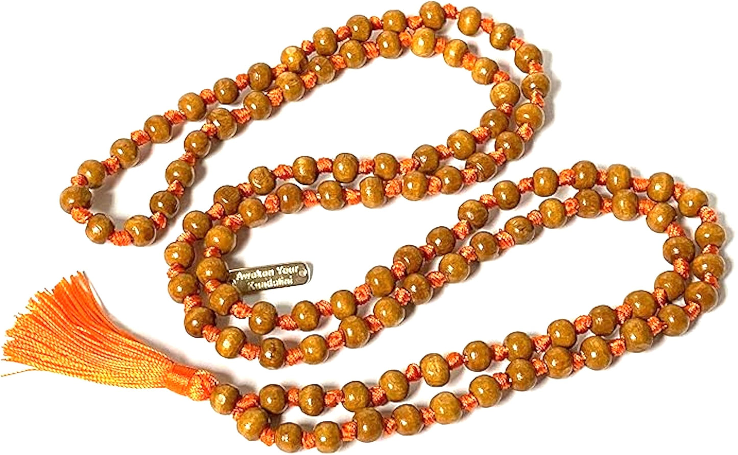 Hand-Knotted Tulsi Mala Beads Necklace – 8mm 108 Buddhist Prayer Beads – Multicolor Options – Chakra Balancing & Zodiac Birthstones – Meditation Jewelry