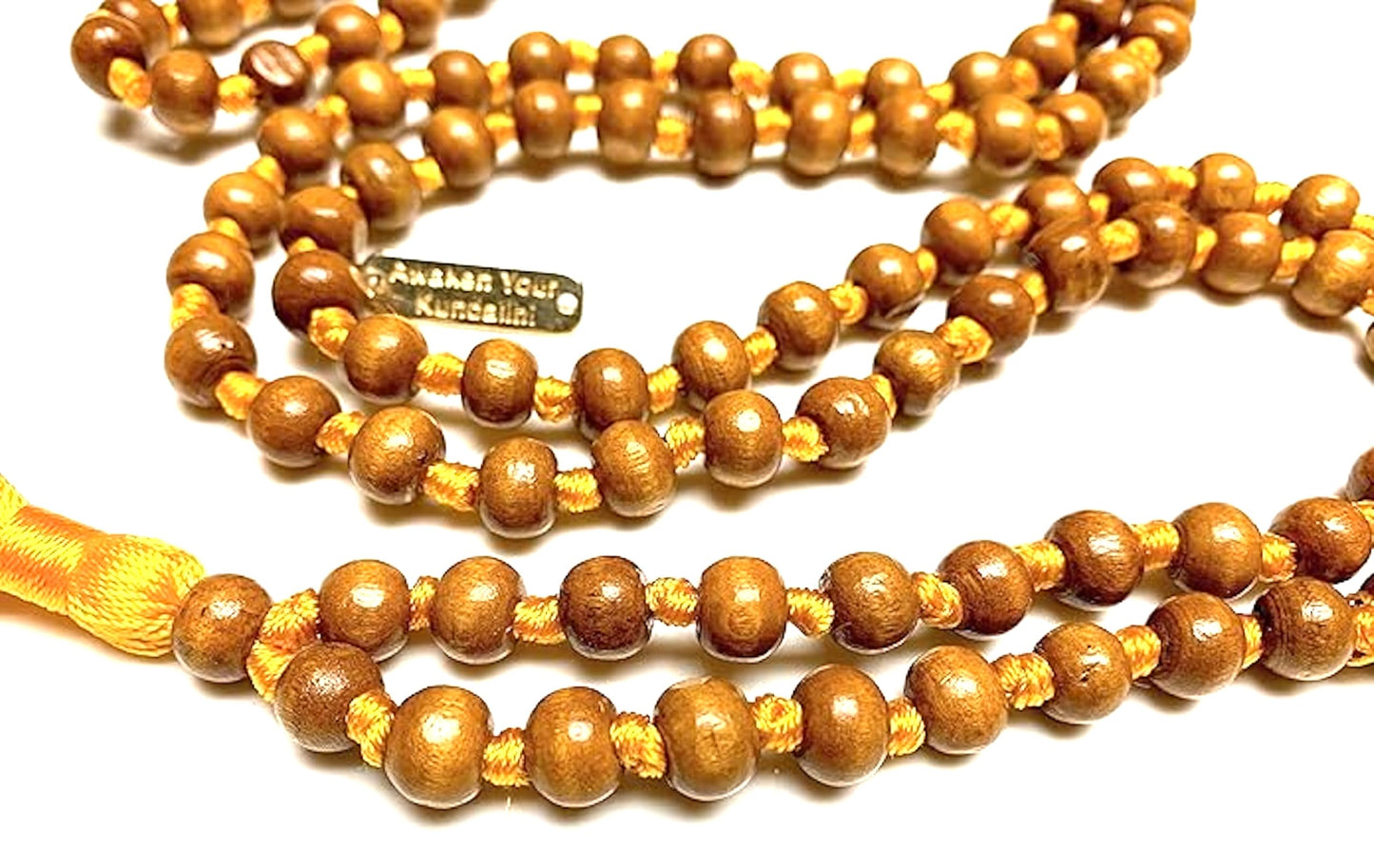 Hand-Knotted Tulsi Mala Beads Necklace – 8mm 108 Buddhist Prayer Beads – Multicolor Options – Chakra Balancing & Zodiac Birthstones – Meditation Jewelry