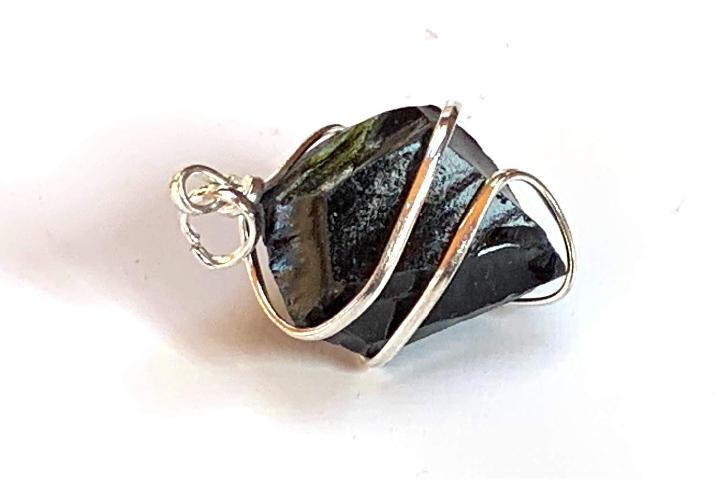 Blue Goldstone Pendant | 1.25-Inch | TARA Collection by AYK