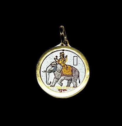 AWAKEN YOUR KUNDALINI Guru Brihaspati Yantra Kavach Pendant - Jupiter Retrograde Planet Protection Amulet - Navagraha Yantra