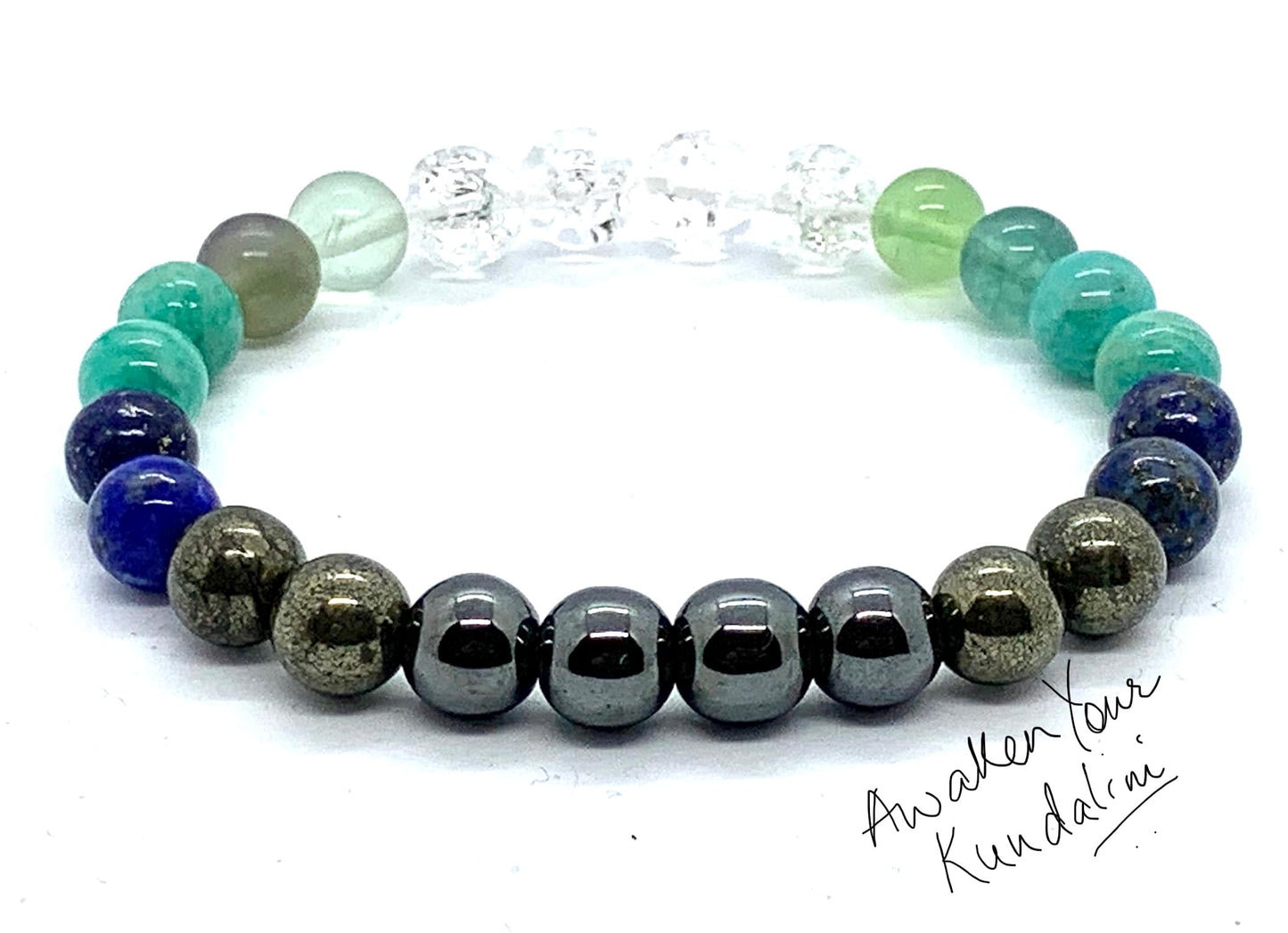Mercury Retrograde Planet Protection Stretch Bracelet - Gemini Birthstone - Mercury Astrol