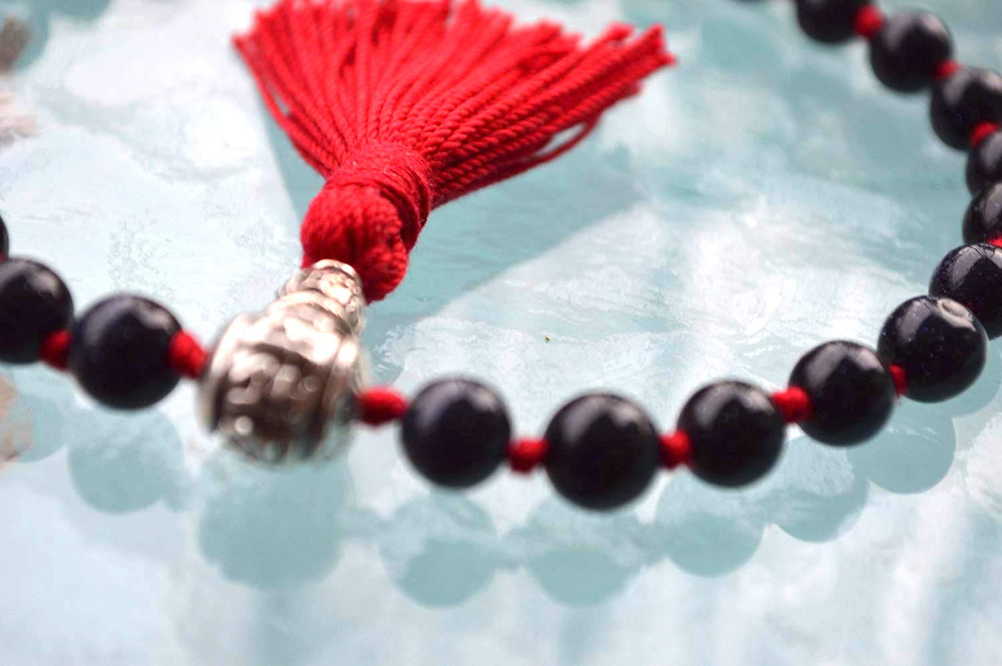 Gold Stone Pocket Mala | 27 Beads for Confidence & Ambition | ANKURA Collection