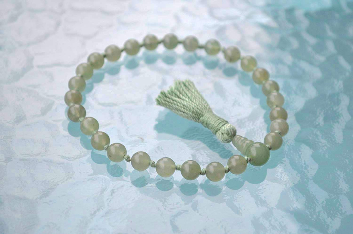 Green Aventurine Pocket Mala | 27 Beads for Prosperity & Calm | ANKURA Collection