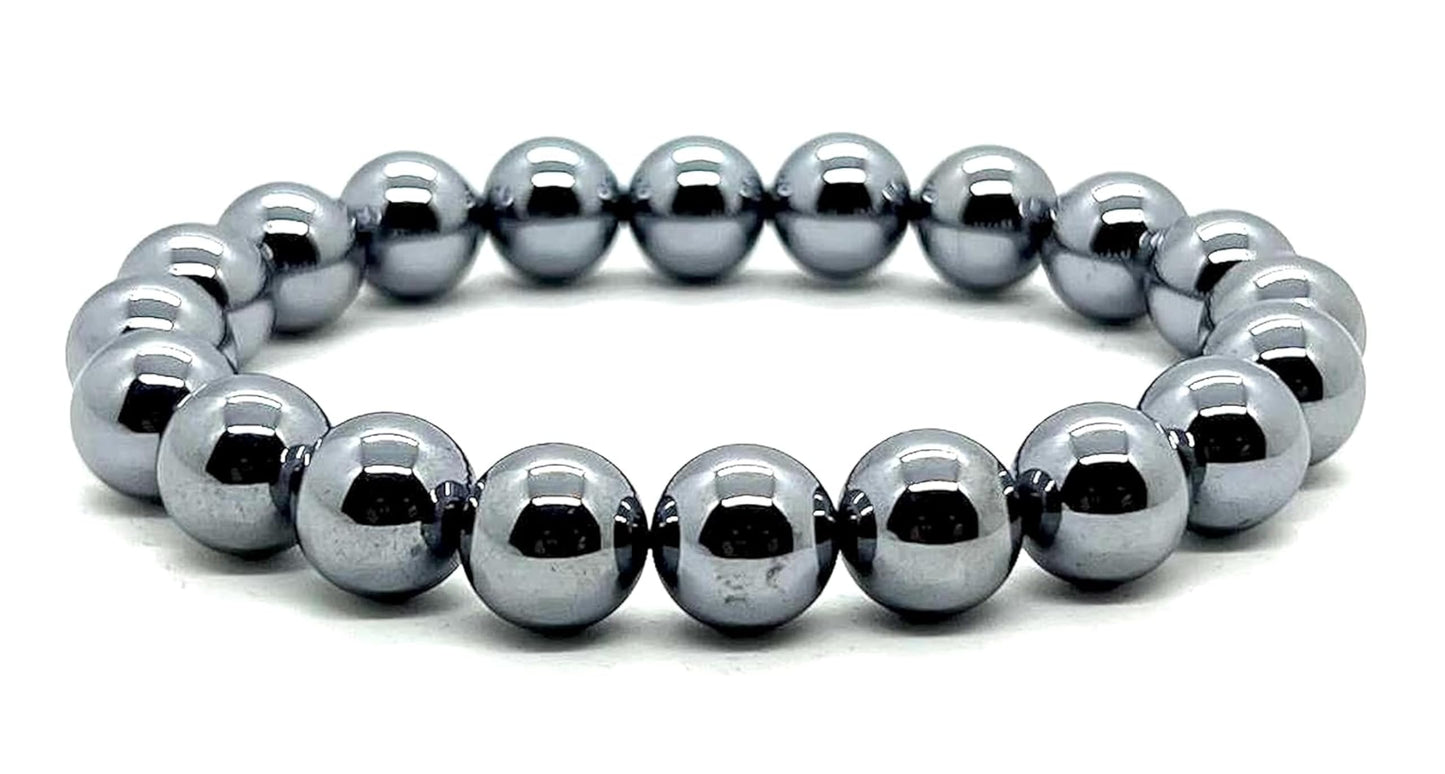 Terahertz Stretch Bracelet (8mm Beads), Harmony & Well-Being, Enhance Clarity & Energy Flow