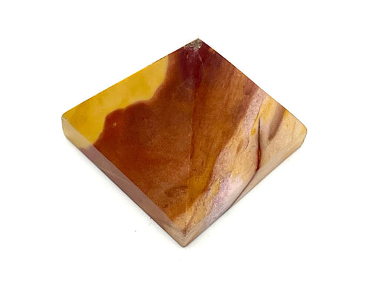 Mookaite Crystal Pyramid | 2-Inch Stability & Vitality Stone | TATTVA Collection