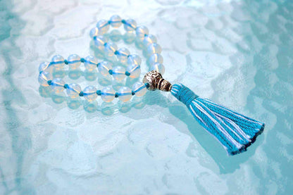 Opal Pocket Mala | 27 Beads for Inspiration & Emotional Healing | ANKURA Collection