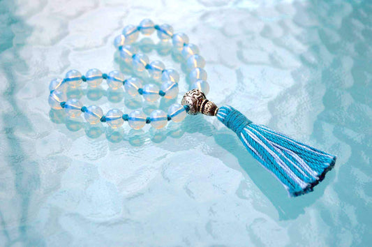 Opal Pocket Mala | 27 Beads for Inspiration & Emotional Healing | ANKURA Collection