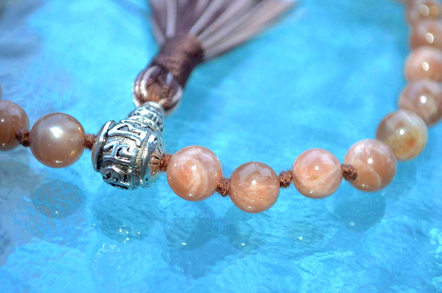 Picture Jasper Pocket Mala | 27 Beads for Grounding & Stability | ANKURA Collection