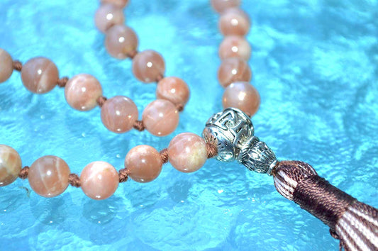 Picture Jasper Pocket Mala | 27 Beads for Grounding & Stability | ANKURA Collection