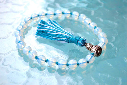 Opal Pocket Mala | 27 Beads for Inspiration & Emotional Healing | ANKURA Collection