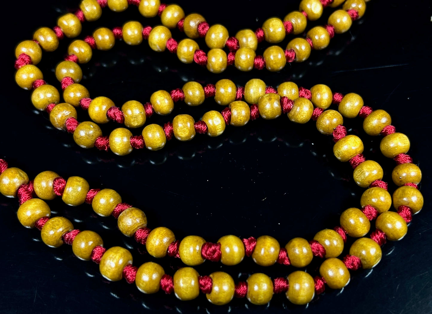 Hand-Knotted Tulsi Mala Beads Necklace – 8mm 108 Buddhist Prayer Beads – Multicolor Options – Chakra Balancing & Zodiac Birthstones – Meditation Jewelry