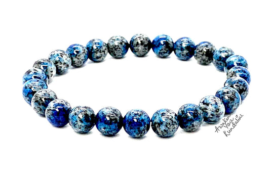 K2 Jasper Stretch Bracelet - Wrist Sizes 6-9 Inches - 2 Styles - Birthstone for Pisces and Sagittarius