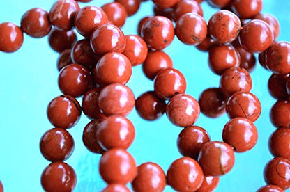 Grounding & Vitality Red Jasper Mala Necklace