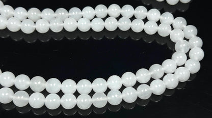 Handmade Agate Mala Beads Necklace with Black Onyx Guru Bead – 108 Beads – 8mm – Multicolor Options – Chakra Balancing & Zodiac Birthstone – Meditation Jewelry