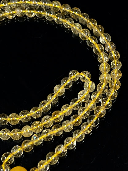 Awaken Your Kundalini Gemstone Mala Beads Necklace