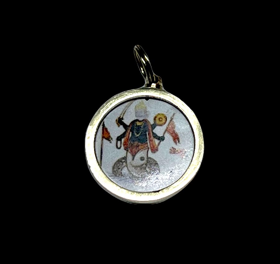 Ketu Yantra Kavach Pendant | Neptune Retrograde Protection Amulet | TEJAS Collection