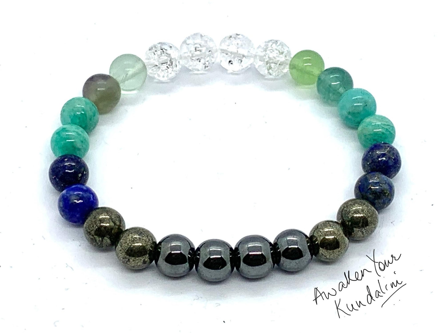 Mercury Retrograde Planet Protection Stretch Bracelet - Gemini Birthstone - Mercury Astrol