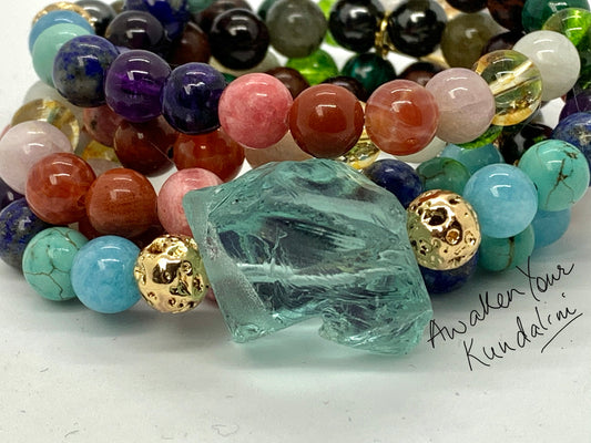 Ultimate Scorpio Zodiac Mala Necklace | Hand-Knotted | ASTRA Collection