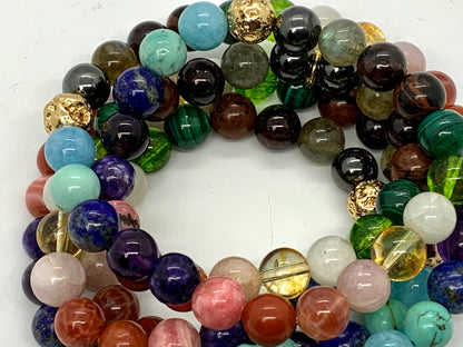 Ultimate Scorpio Zodiac Mala Necklace | Hand-Knotted | ASTRA Collection