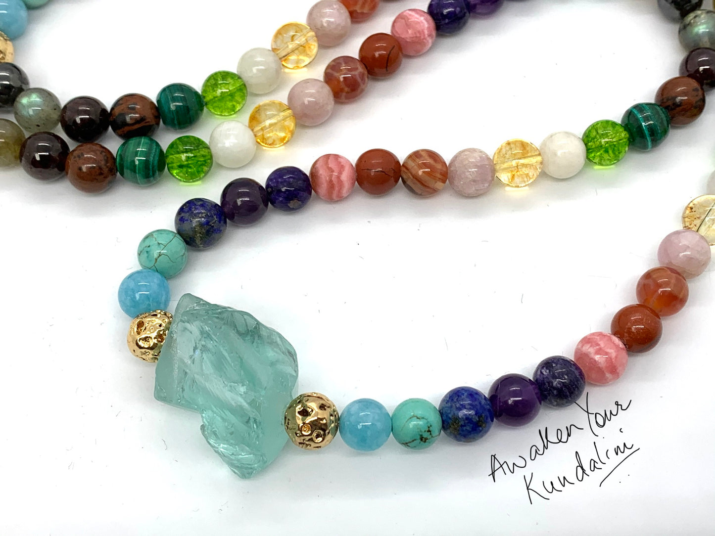 Ultimate Scorpio Zodiac Mala Necklace | Hand-Knotted | ASTRA Collection