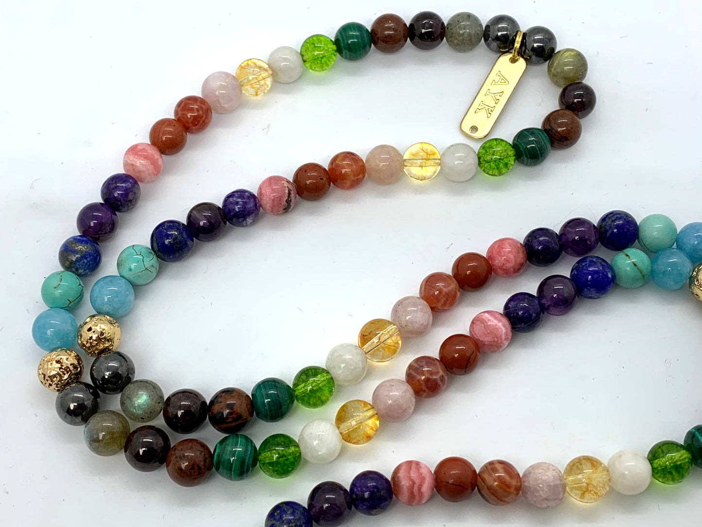 Ultimate Scorpio Zodiac Mala Necklace | Hand-Knotted | ASTRA Collection