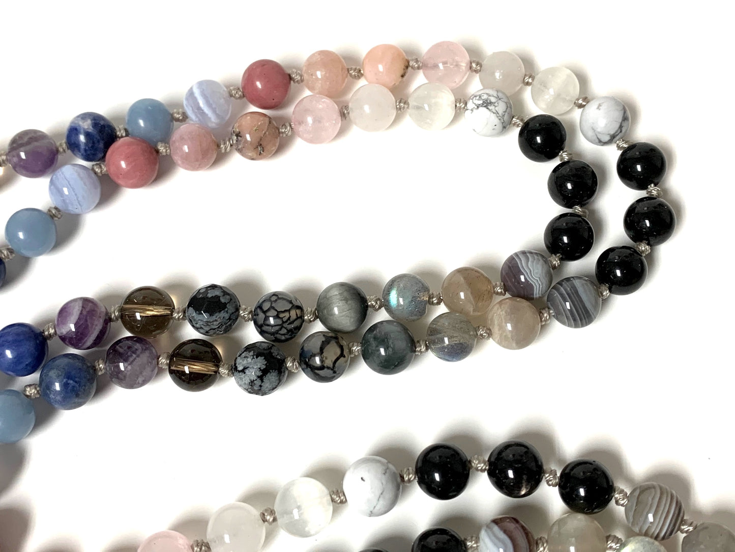 The Ascension Mala Necklace | 108 Beads for Empowerment, Truth & Radiant Transformation | AYK