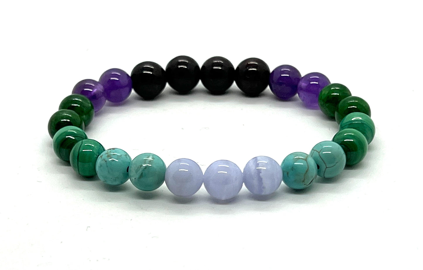 Ultimate Sagittarius Zodiac Bracelet | 8mm Birthstone Beads | ASTRA Collection