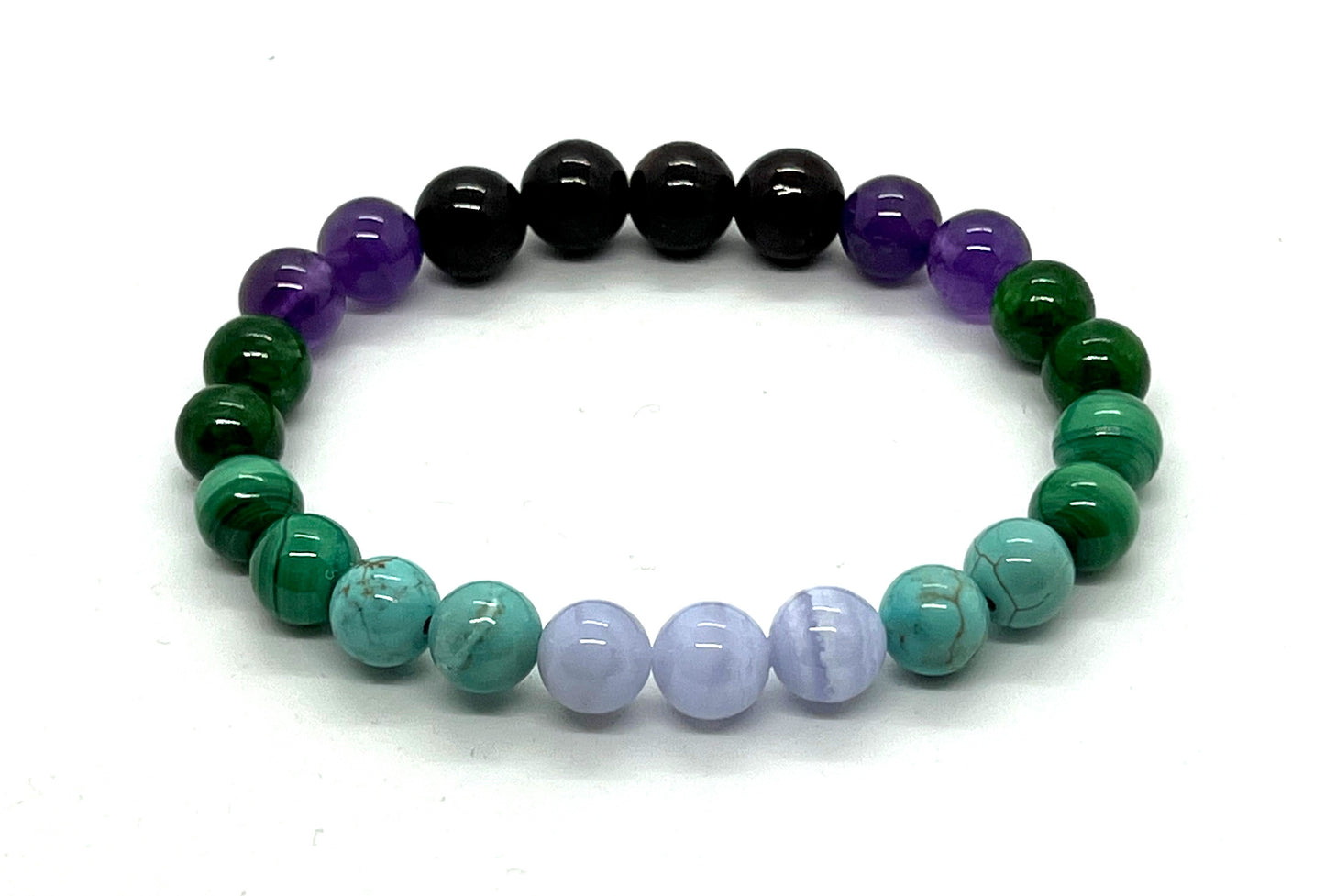 Ultimate Sagittarius Zodiac Bracelet | 8mm Birthstone Beads | ASTRA Collection