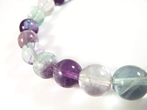 AWAKEN YOUR KUNDALINI Embrace Clarity - Fluorite Stretch Beaded Bracelet