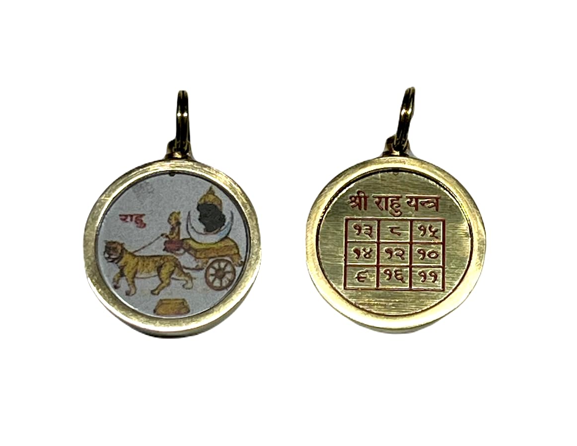 Rahu Yantra Pendant | Planetary Protection & Success | TEJAS & VARNIKA