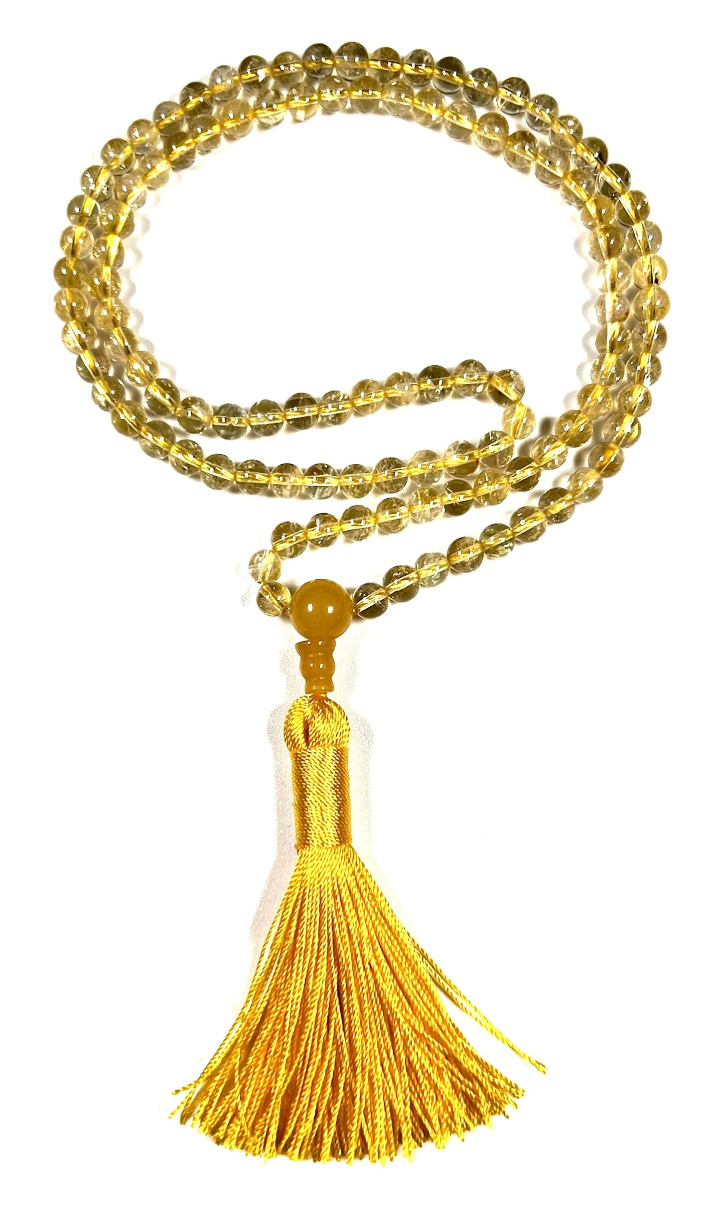 Awaken Your Kundalini Gemstone Mala Beads Necklace