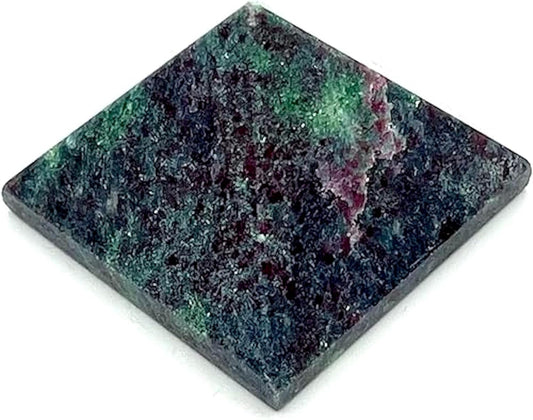 Ruby Zoisite Crystal Pyramid | 2-Inch Transformation Stone | TATTVA Collection