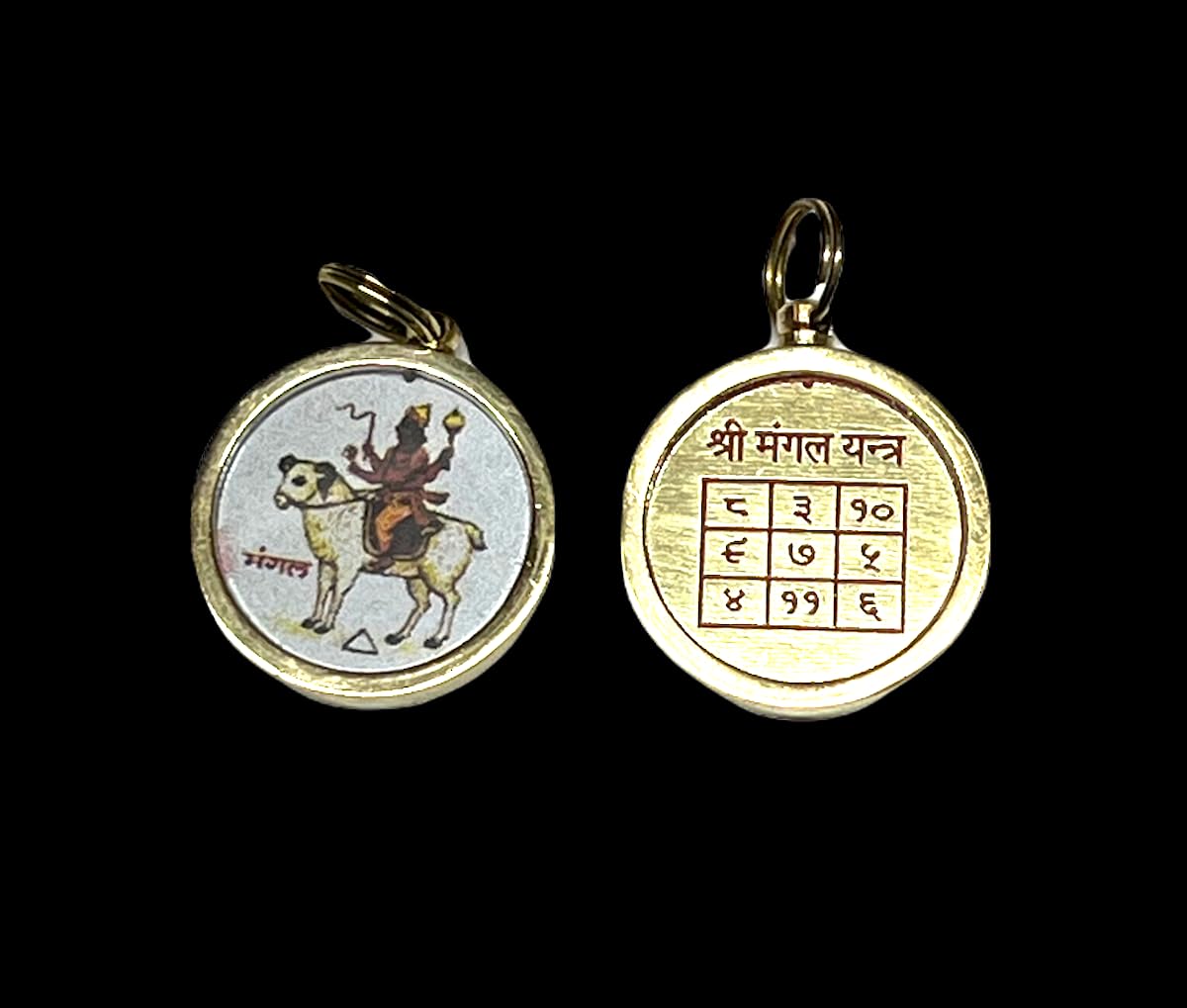 Mangal Yantra Kavach Pendant | Mars Retrograde Protection | TEJAS & VARNIKA