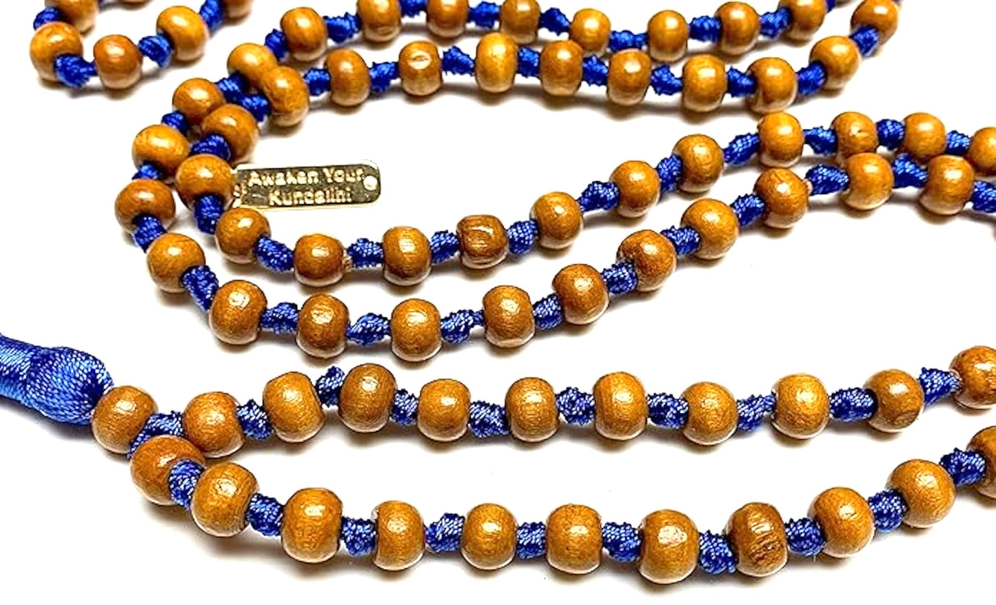 Hand-Knotted Tulsi Mala Beads Necklace – 8mm 108 Buddhist Prayer Beads – Multicolor Options – Chakra Balancing & Zodiac Birthstones – Meditation Jewelry