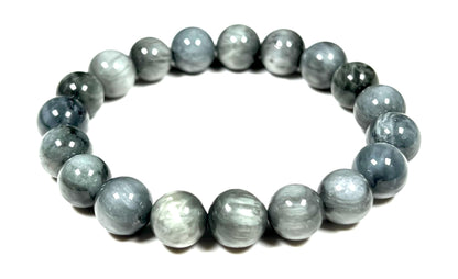 Tiger's Eye Stretch Bracelet – 10mm Mala Beads – Natural & Ethically Sourced – Solar Plexus Chakra & Birthstone Jewelry
