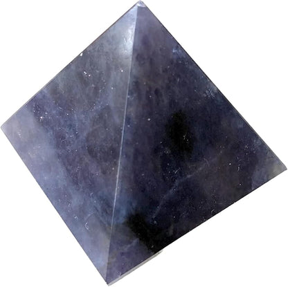 Blue Aventurine Crystal Pyramid | 2-Inch Soothing Stone | TATTVA Collection