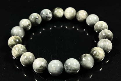 Tiger's Eye Stretch Bracelet – 10mm Mala Beads – Natural & Ethically Sourced – Solar Plexus Chakra & Birthstone Jewelry