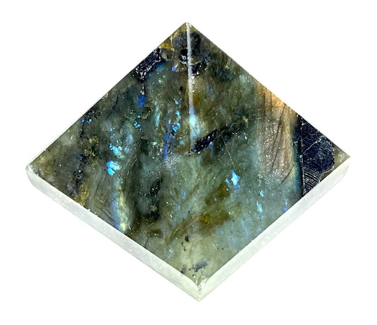 Labradorite Crystal Pyramid | 2-Inch Intuition Stone | TATTVA Collection