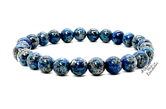 K2 Jasper Stretch Bracelet - Wrist Sizes 6-9 Inches - 2 Styles - Birthstone for Pisces and Sagittarius