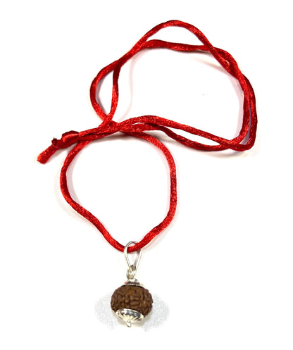 Certified 9 Mukhi Rudraksha Pendant Necklace (Nine Faces) - Embrace Harmony & Enlightenment