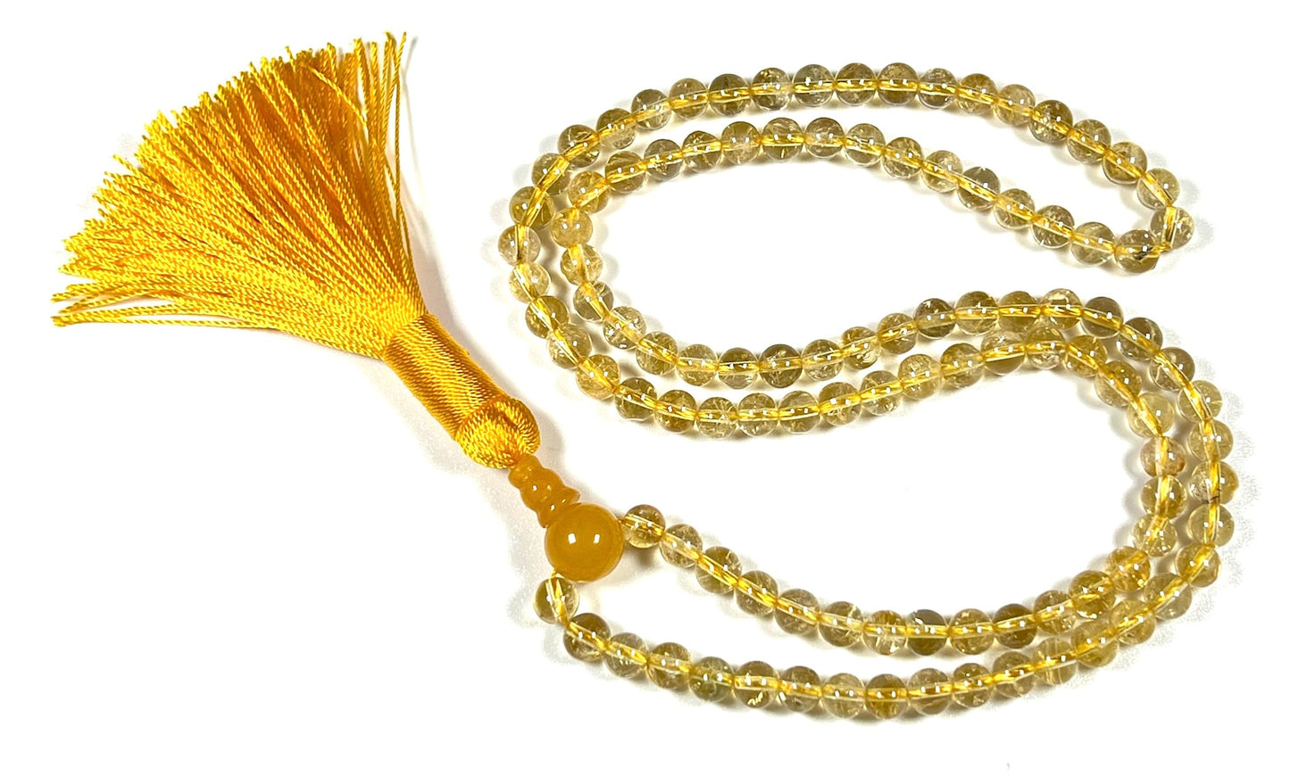 Awaken Your Kundalini Gemstone Mala Beads Necklace