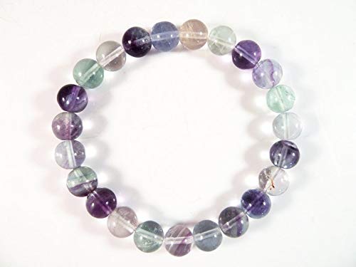 AWAKEN YOUR KUNDALINI Embrace Clarity - Fluorite Stretch Beaded Bracelet