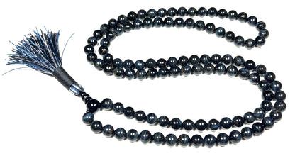 Handmade Tiger's Eye Mala Beads Necklace – 8mm 108 Beads – Multicolor Options – Solar Plexus Chakra & Zodiac Birthstones – Meditation Jewelry